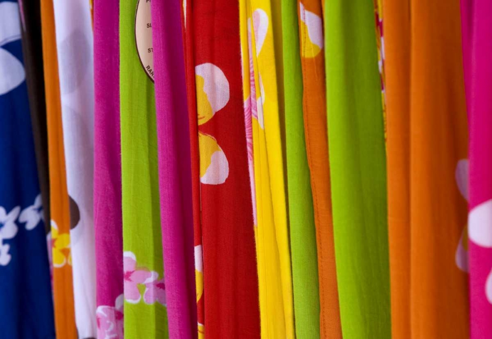 French Polynesia, Rarotonga Tropical fabrics